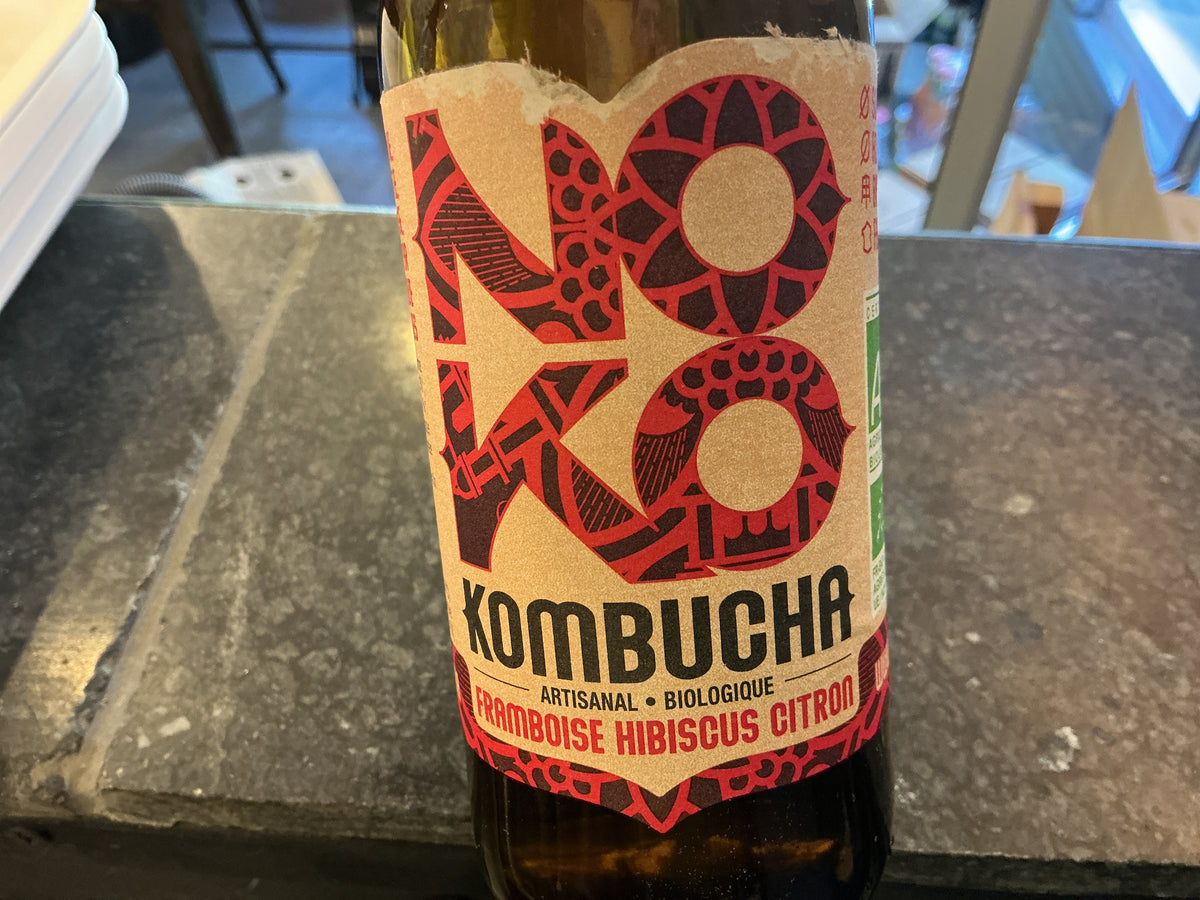 Kombucha - Framboise Hibiscus Citron - Bio